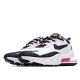 Nike Air Max 270 React Black Red Running Shoes CU4752 100 Unisex 