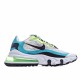 Nike Air Max 270 React Blue Gray White Running Shoes CT1265 300 Unisex 