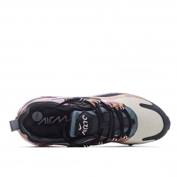 Nike Air Max 270 React Bronze Sail Black CT1833-100 Unisex Running Shoes