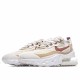 Nike Air Max 270 React Brown White AT6174 700 Womens Running Shoes 