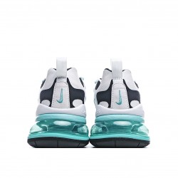 Nike Air Max 270 React Navy Black Gray Running Shoes CJ0619 001 Womens 