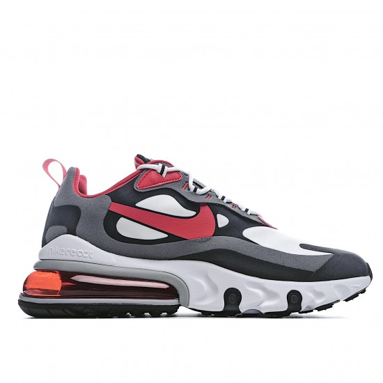 Nike Air Max 270 React Red Black Gray Running Shoes CI3866 002 Mens 