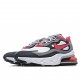 Nike Air Max 270 React Red Black Gray Running Shoes CI3866 002 Mens 