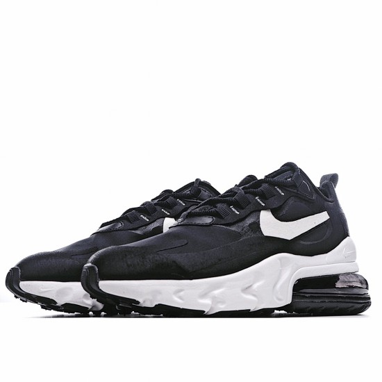 Nike Air Max 270 React Unisex AO4971 004 White Black Running Shoes 