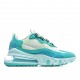 Nike Air Max 270 React Unisex AO4971 301 Ltblue Green Running Shoes 