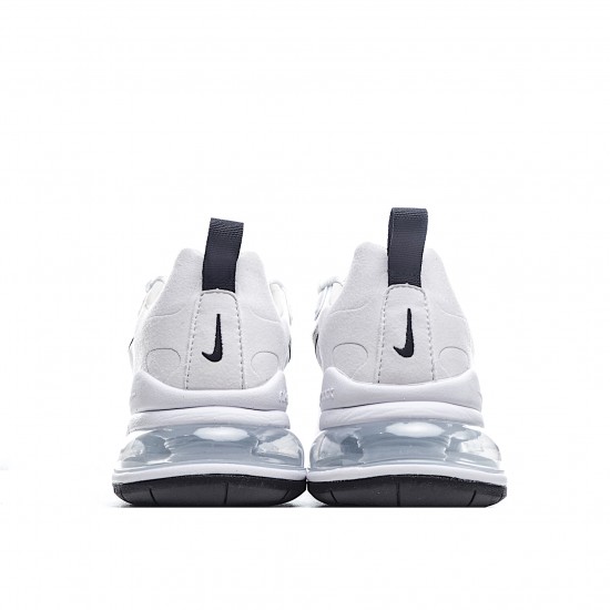 Nike Air Max 270 React Unisex CI3899 101 White Black Running Shoes 