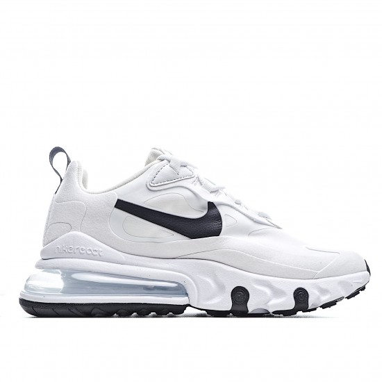 Nike Air Max 270 React Unisex CI3899 101 White Black Running Shoes 