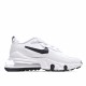 Nike Air Max 270 React White Black CI3899 101 Womens Running Shoes 