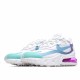 Nike Air Max 270 React Womens AT6174 102 White Multi Running Shoes 