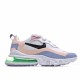 Nike Air Max 270 React Womens CT1265 400 Pink White Black Running Shoes 