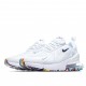 Nike Air Max 270 Unisex AH6789 008 White Blue Running Shoes 