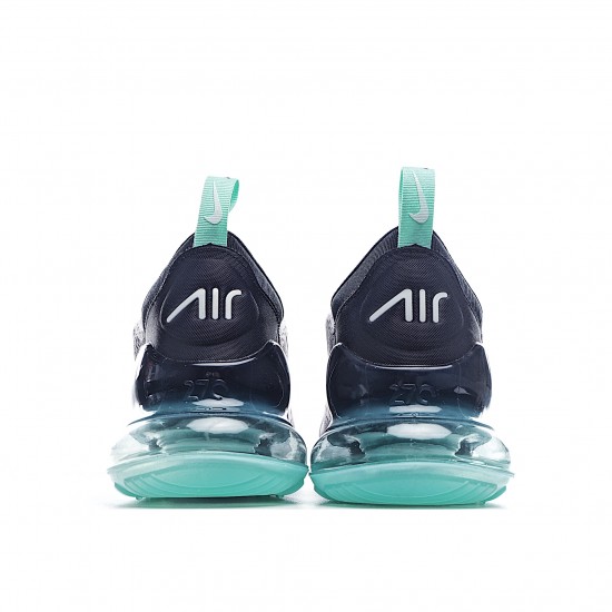 Nike Air Max 270 White Gray Black CJ0520 001 Mens Running Shoes 