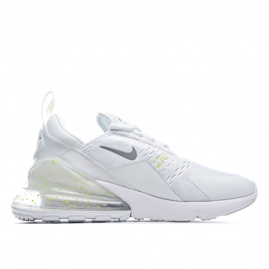 Nike Air Max 270 White Gray Running Shoes CI2671 100 Mens 