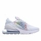 Nike Air Max 270 White Multi AH6789 201 Unisex Running Shoes 