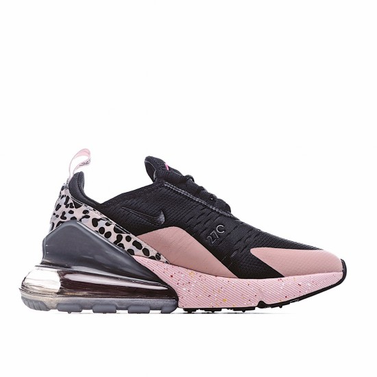 Nike Air Max 270 Womens AH8050 008 Black Pink Running Shoes 