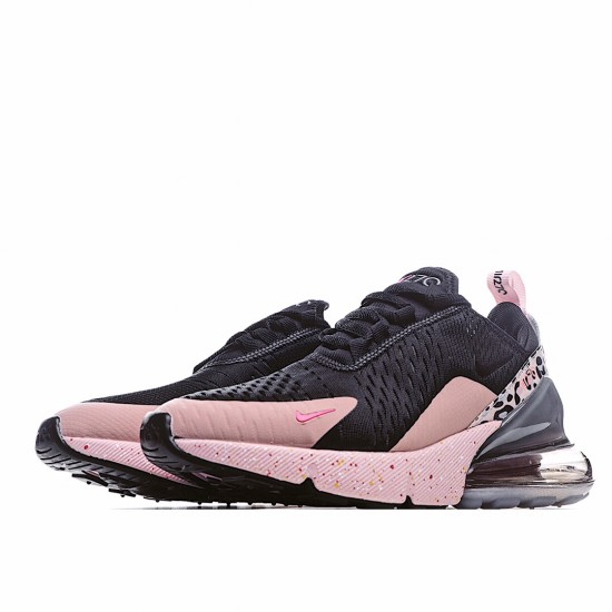 Nike Air Max 270 Womens AH8050 008 Black Pink Running Shoes 