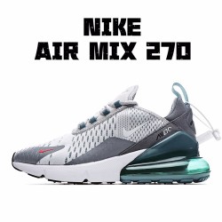 Nike Air Max 270 Gray Black Green AH8050 021 Unisex Running Shoes 