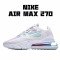 Nike Air Max 270 Reac Summit White Bleached Aqua CK6929-100 Womens Running Shoes