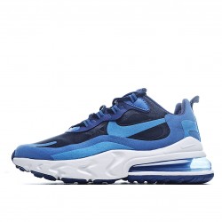 Nike Air Max 270 React Bauhaus Mens AO4971 400 Blue Running Shoes 