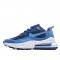 Nike Air Max 270 React Bauhaus Mens AO4971 400 Blue Running Shoes 