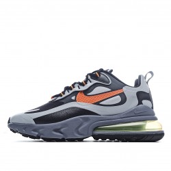 Nike Air Max 270 React Black Orange Gray Running Shoes CD2079 006 Mens 