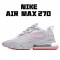 Nike Air Max 270 React Gray Red Running Shoes CQ6549 100 Unisex 