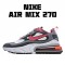 Nike Air Max 270 React Red Black Gray Running Shoes CI3866 002 Mens 