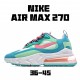 Nike Air Max 270 React Unisex AT6174 300 Navy Gray Red Running Shoes 
