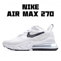Nike Air Max 270 React Unisex CI3899 101 White Black Running Shoes 