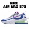 Nike Air Max 270 React Unisex CW0630 100 White Blue Running Shoes 