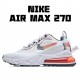 Nike Air Max 270 React White Beige Running Shoes CD6615 100 Unisex 