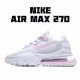 Nike Air Max 270 React Womens CZ0372 101 White Pink Green Running Shoes 