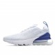 Nike Air Max 270 White Blue CI2671 105 Mens Running Shoes 