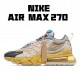Travis Scott x Air Max 270 React Brown Yellow CT2864 200 Mens Running Shoes 