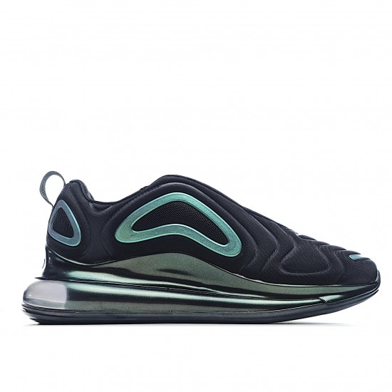 Nike Air Max 720 Black Blue Running Shoes AO2924 010 Unisex 