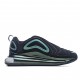 Nike Air Max 720 Black Blue Running Shoes AO2924 010 Unisex 