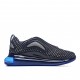 Nike Air Max 720 Black Blue Running Shoes CK5033 400 Mens 