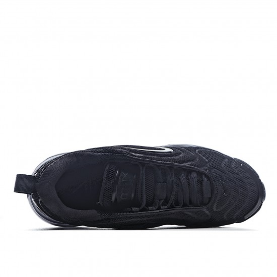 Nike Air Max 720 Black Running Shoes AR9293 006 Unisex 