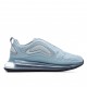 Nike Air Max 720 Ltblue Silver Running Shoes CK5033 400 Mens 