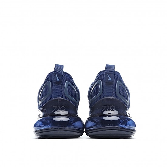 Nike Air Max 720 Mens AO2924 019 Black Blue Running Shoes 