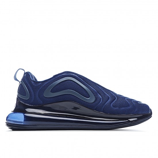 Nike Air Max 720 Mens AO2924 019 Black Blue Running Shoes 