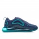 Nike Air Max 720 Mens AO2924 405 Deep Blue Blue Running Shoes 