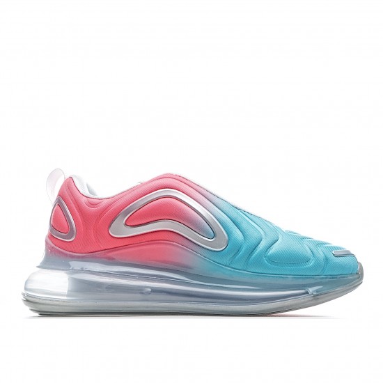 Nike Air Max 720 Womens AR9293 600 Red Silver Blue Running Shoes 