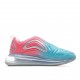 Nike Air Max 720 Womens AR9293 600 Red Silver Blue Running Shoes 