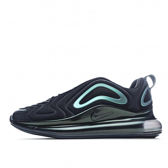 Nike Air Max 720 Black Blue Running Shoes AO2924 010 Unisex 