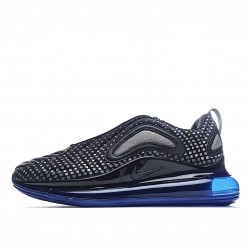 Nike Air Max 720 Black Blue Running Shoes CK5033 400 Mens 