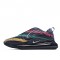 Nike Air Max 720 Black Gray Running Shoes AO2924 023 Unisex 