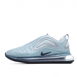 Nike Air Max 720 Ltblue Silver Running Shoes CK5033 400 Mens 