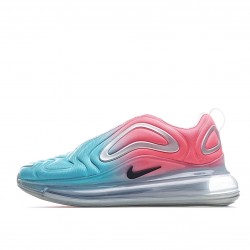 Nike Air Max 720 Womens AR9293 600 Red Silver Blue Running Shoes 