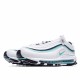 Nike Air Max 97 Aurora Green Unisex CZ3574 130 White Green Running Shoes 